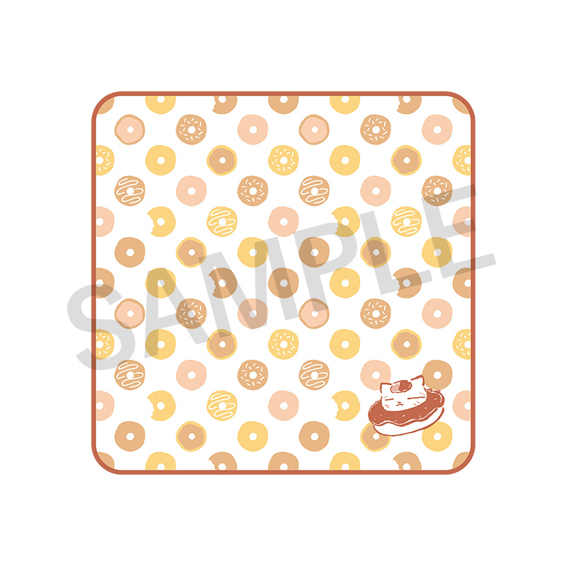刺繍ハンカチ／ドーナツ【夏目友人帳 アニメ公式オンラインストア】