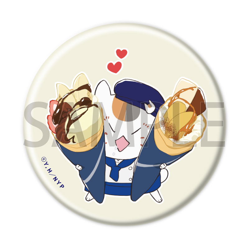 缶バッジ「夏目友人帳」08/クレープver. コンプリートBOX(全6種)(描き