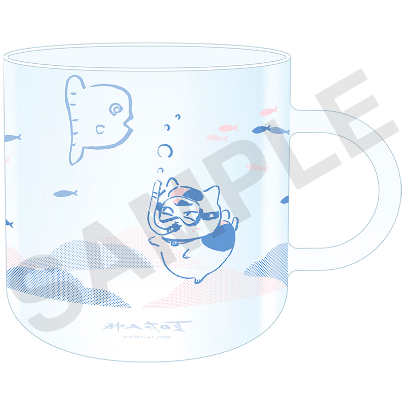ニャンコ先生耐熱ガラスマグ／水中【夏目友人帳 アニメ公式オンライン