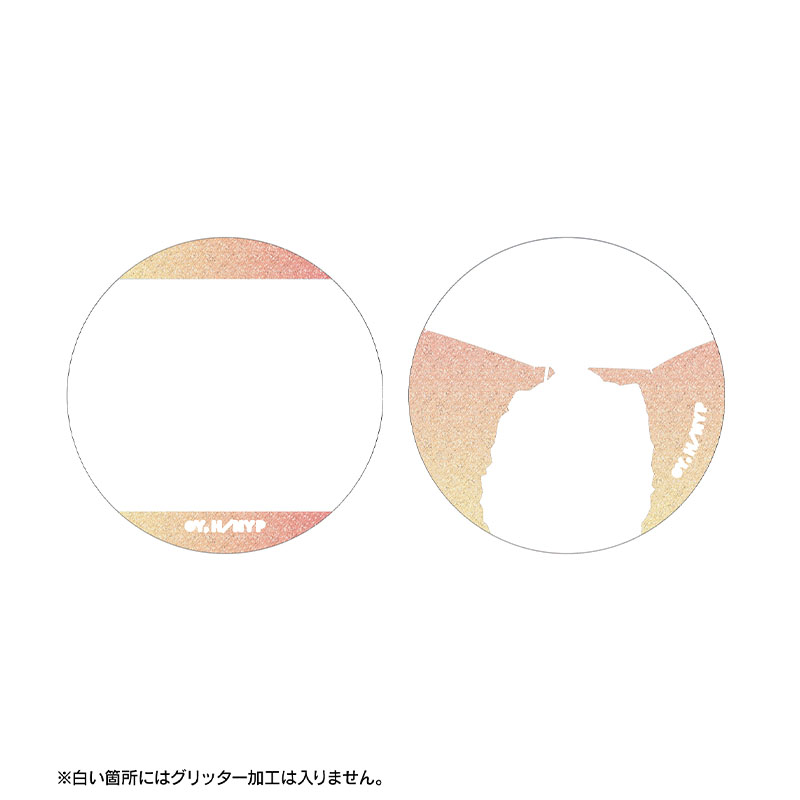 描き下ろし 雨の日ver. トレーディンググリッター缶バッジ(全10種/単品