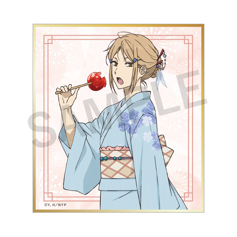 ミニ色紙コレクション（浴衣）【夏目友人帳 アニメ公式オンラインストア】