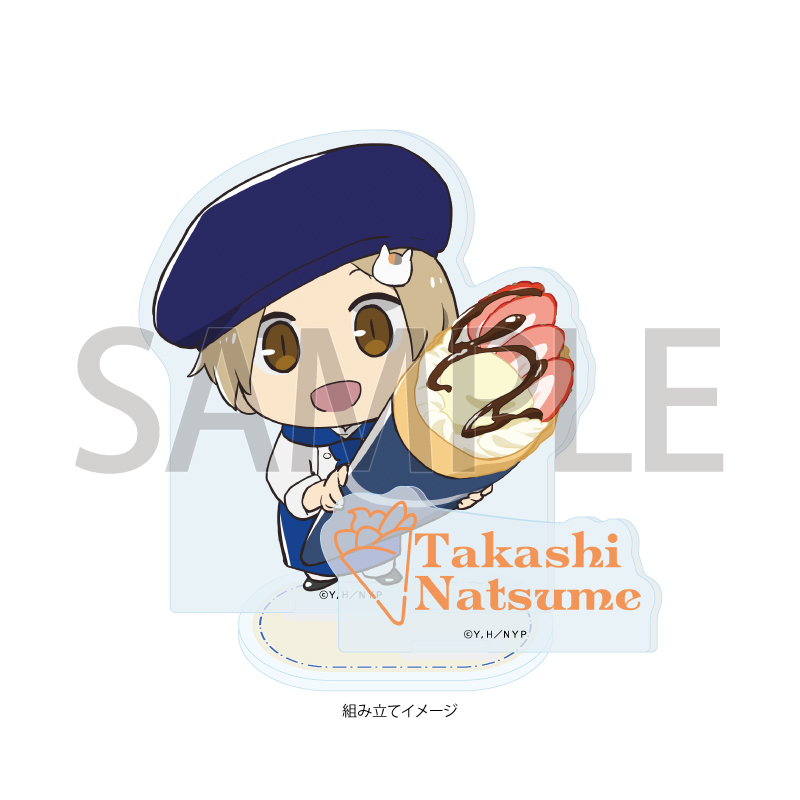 アクリルスタンドプレート「夏目友人帳」09/夏目貴志 クレープ