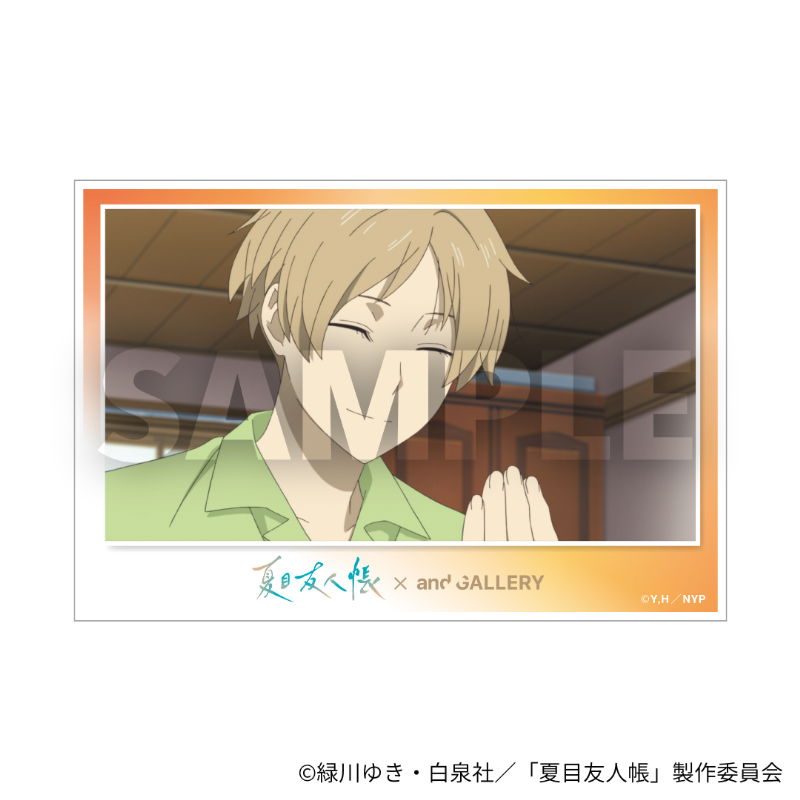 夏目友人帳 ポストカード グッズ-ポストカード】夏目友人帳 BLOOMコレクションA5ポストカード