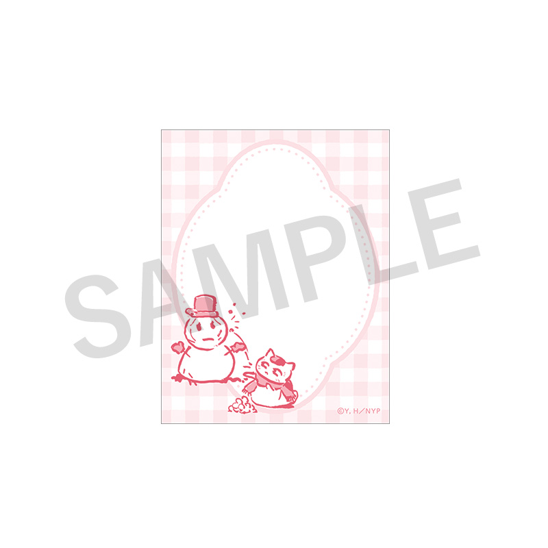 ブック型メモ／雪遊び【夏目友人帳 アニメ公式オンラインストア】