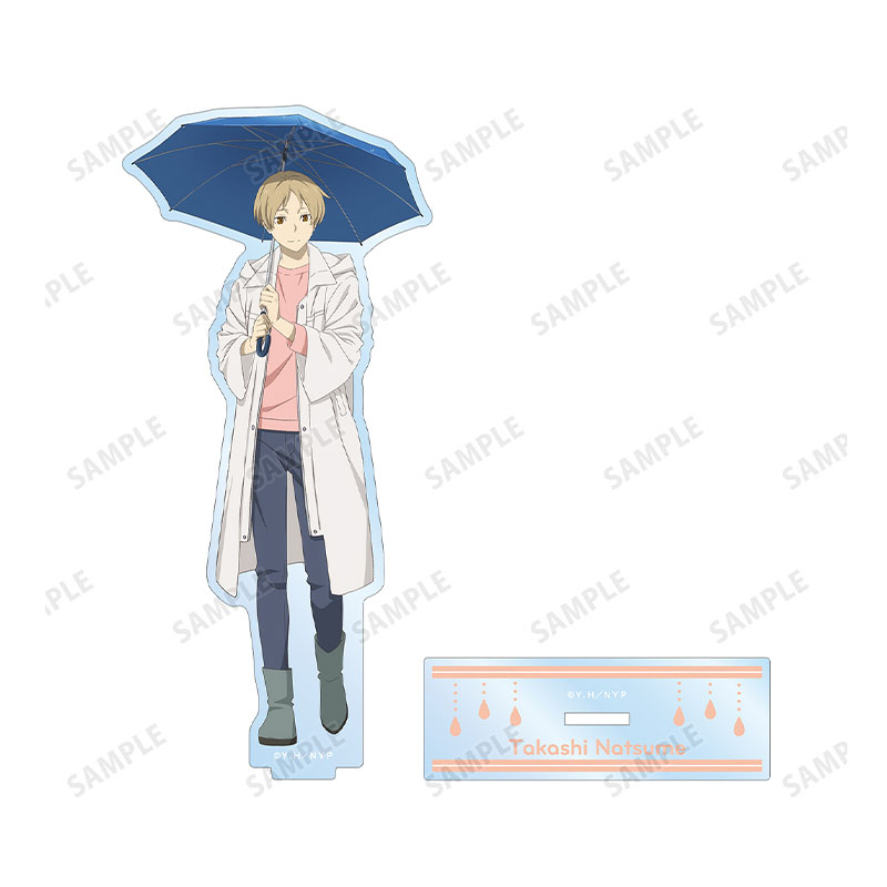夏目友人帳　うつせみに結ぶ　アクリルスタンド　夏目貴志 描き下ろし 夏目貴志 雨の日ver. BIGアクリルスタンド【夏目友人