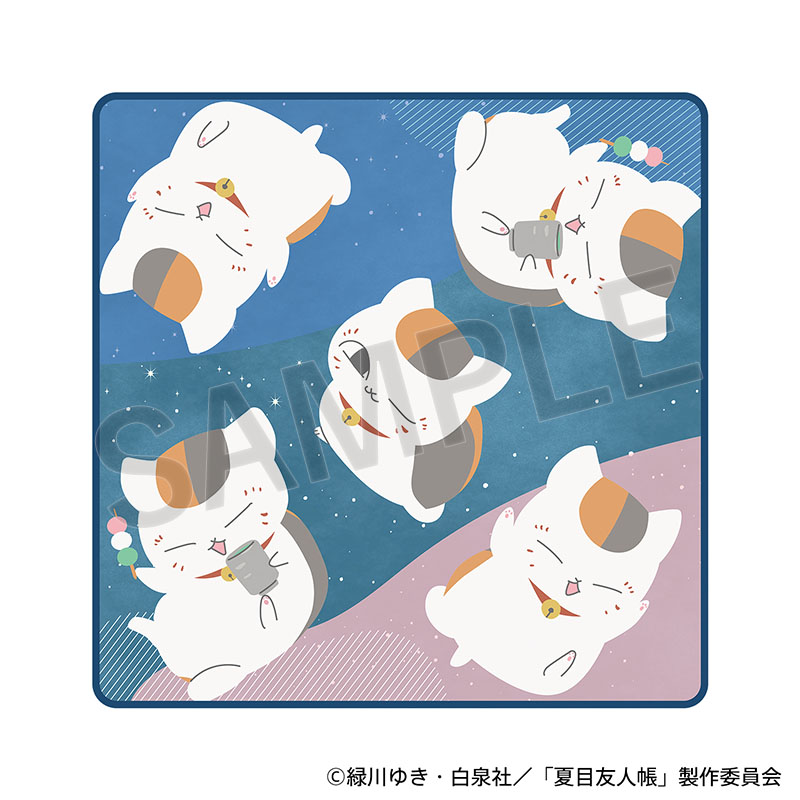 夏目友人帳 ギュギュっと！ランダムはんかち（全6種）【夏目友人帳