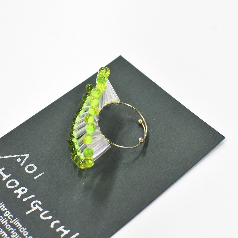 aoi horiguchi ブレスレット バングル 未使用】Aoi Horiguchi coral