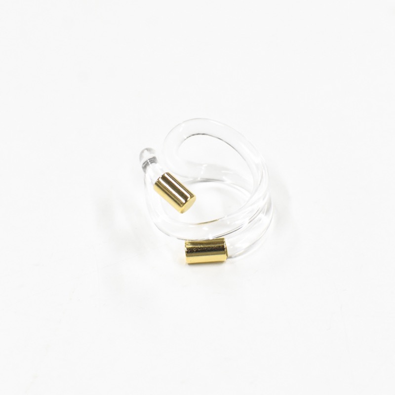 【Dr.JimmY】ドクタージミー ハンドメイド アクリルリング 2個セット Dr.JimmY】ドクタージミー ハンドメイド アクリルリング
