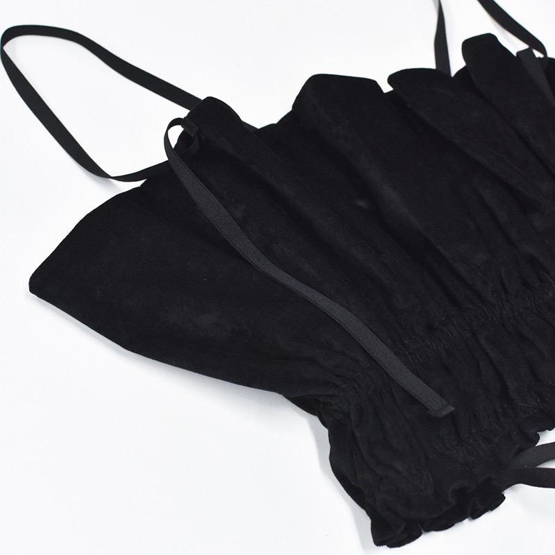 bustier collar (black)【HOUGA】【ニュースタアナウ】