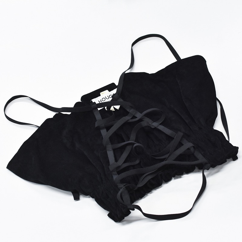 bustier collar (black)【HOUGA】【ニュースタアナウ】