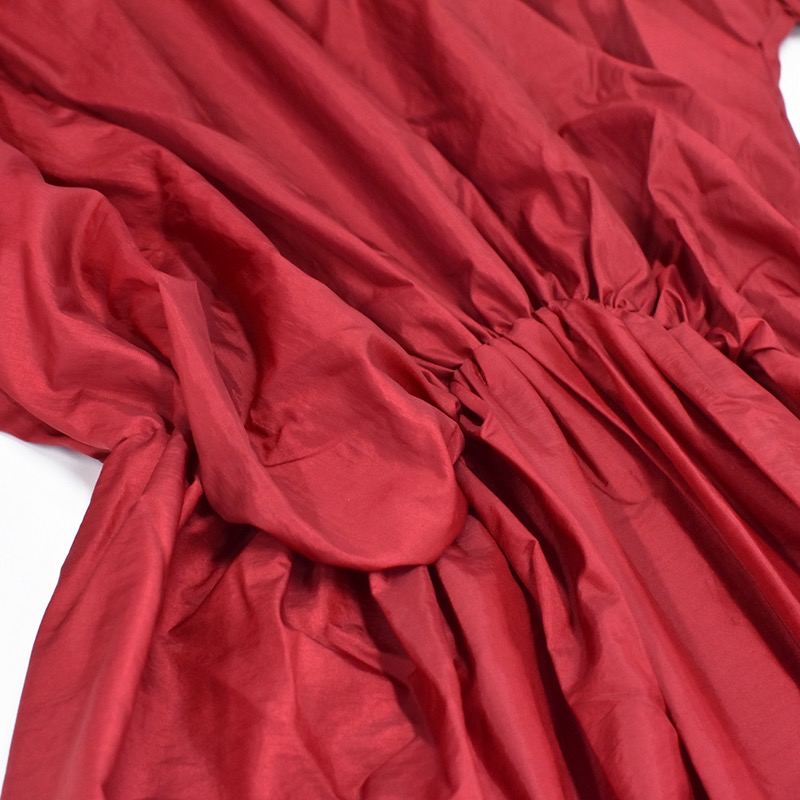 kiki dress (red)【HOUGA 】【ニュースタアナウ】