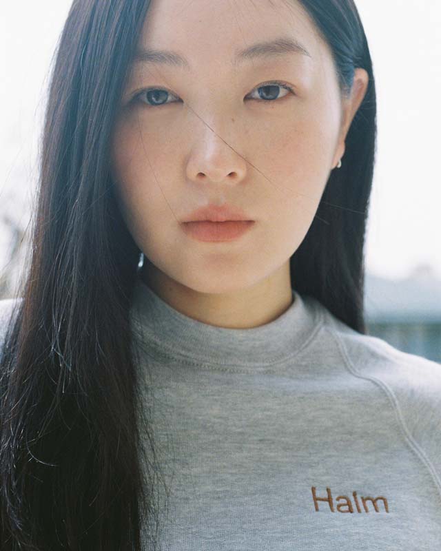 Haim Logo Crewneck Sweat (GRAY)【Haimshop】