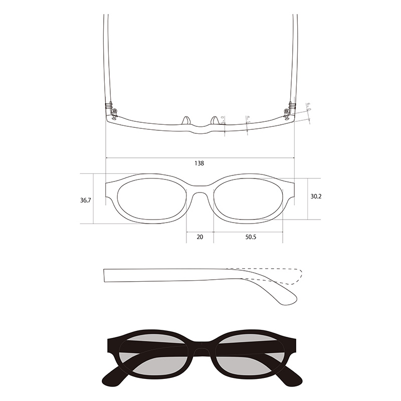 Haim eyewear(Oval)【Haimshop】