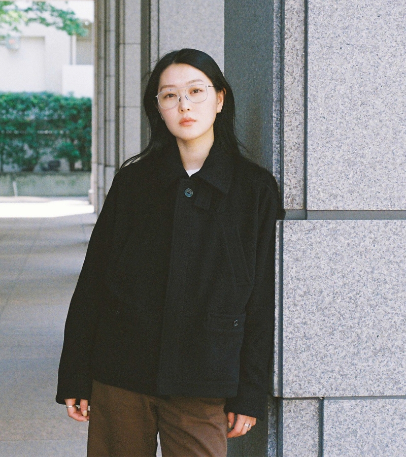 SHORT WOOL COAT【Haimshop】