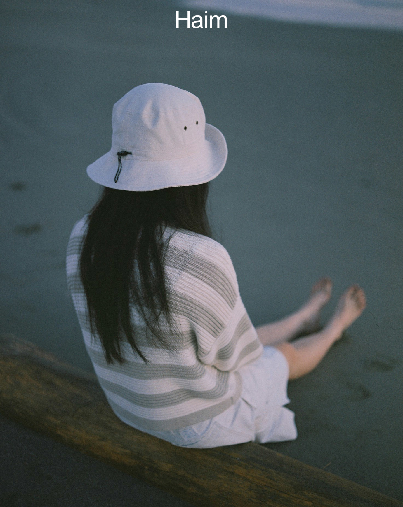 Haim canvas Hat【Haimshop】