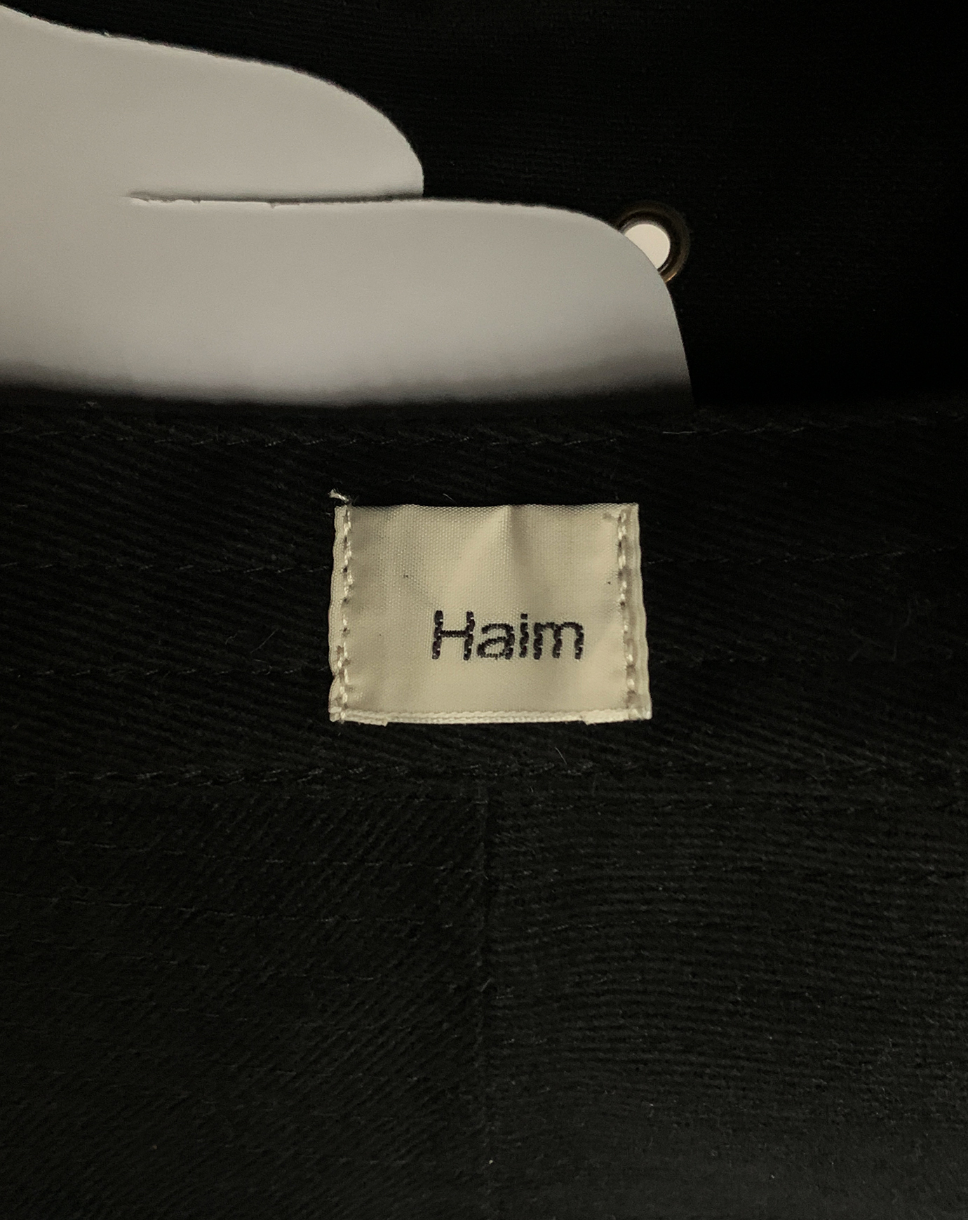 柴田ひかり Haim Canvas Hat（BLACK） Haim canvas Hat【Haimshop】