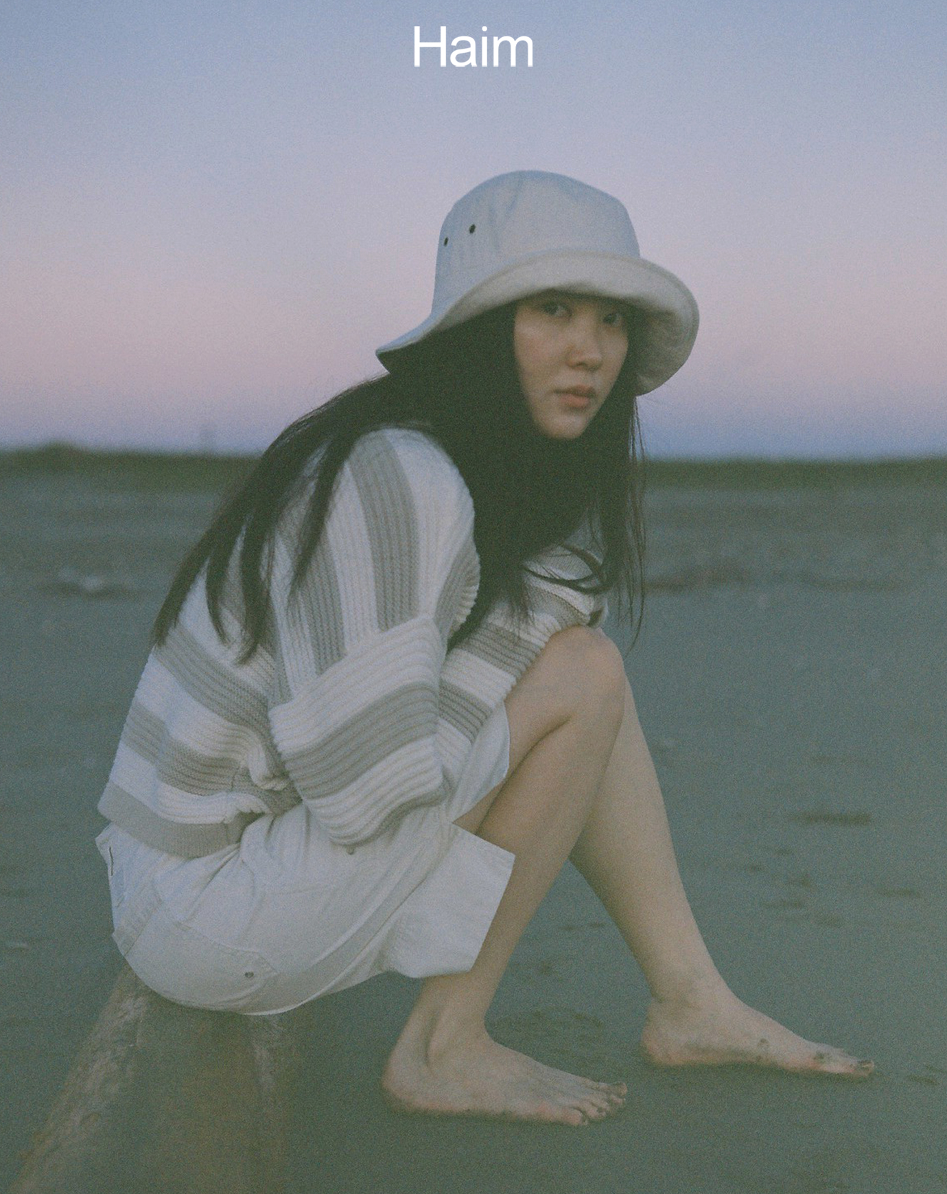 Haim canvas Hat【Haimshop】