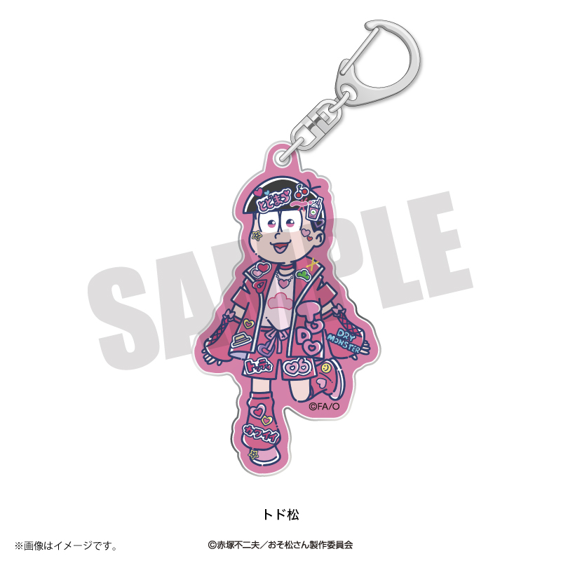 TVアニメ「おそ松さん」れとぽぷ アクリルキーホルダー（全6種