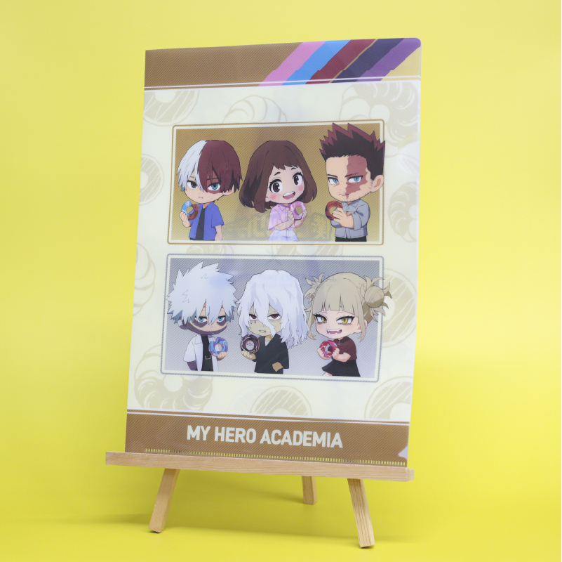 ヒロアカクリアファイル 最強ガシャステーション特製 僕のヒーローアカデミアクリアファイル