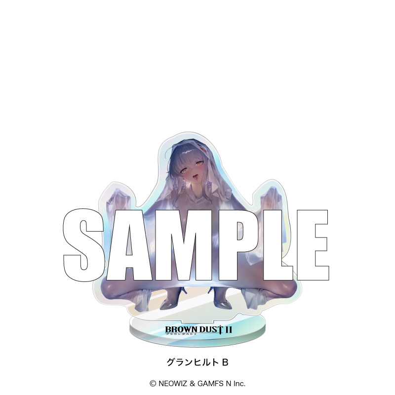 ブラウンダスト2×コラボカフェ オーロラアクリルスタンド【PLAYFUL