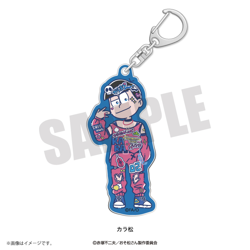 TVアニメ「おそ松さん」れとぽぷ アクリルキーホルダー（全6種