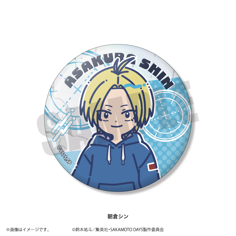 TVアニメ『SAKAMOTO DAYS』れとぽぷ オーロラ缶バッジ（全10種） BOX