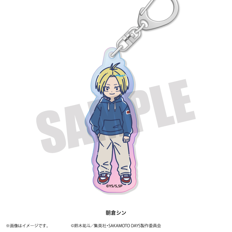 TVアニメ『SAKAMOTO DAYS』れとぽぷ オーロラアクリルキーホルダー（全