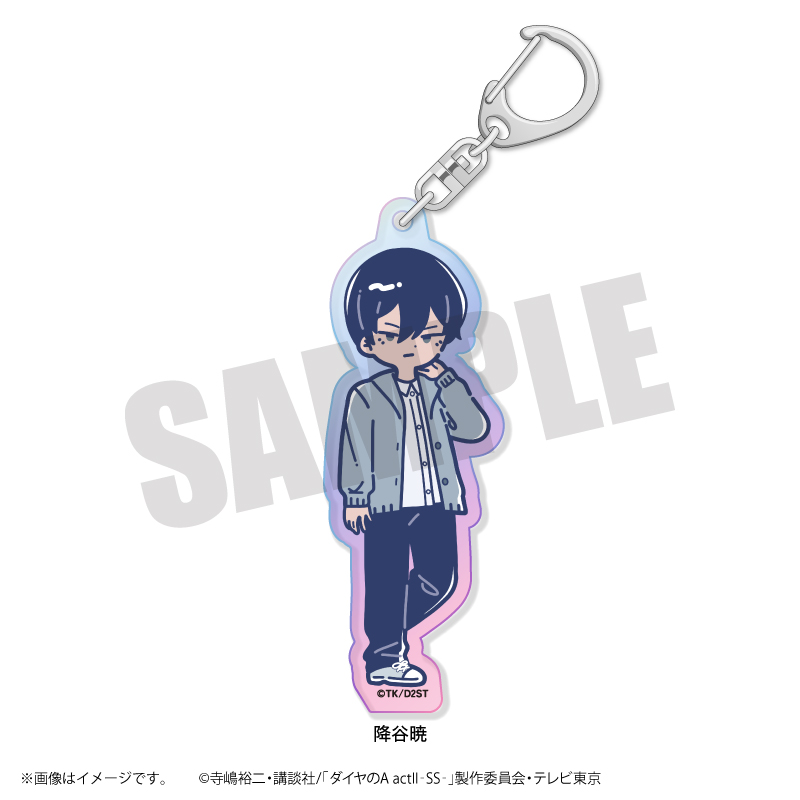 ダイヤのA 降谷暁 降谷 ハワイアンズ 特典 缶バッジ アクリル