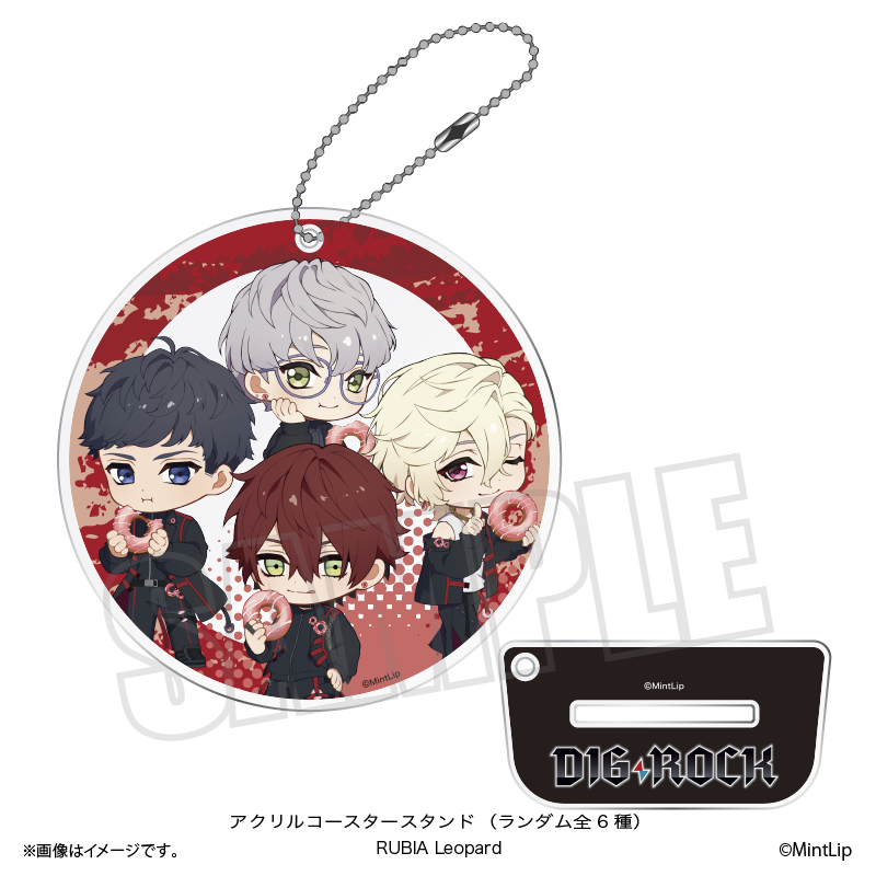 はらだ　グラッテ　カフェ　アクリルコースター　アクリルスタンド はらだ グラッテ カフェ アクリルコースター アクリルスタンド