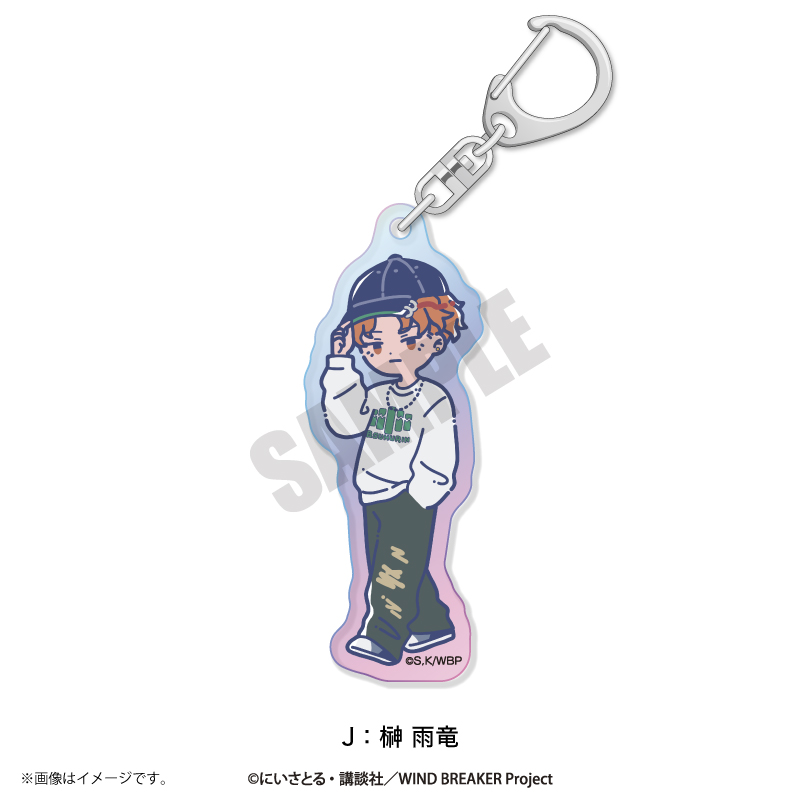 ブルータル アクリルキーホルダー クリアカード 特典 呪術廻戦 第2期 オーロラアクリルキーホルダー／虎杖 悠仁
