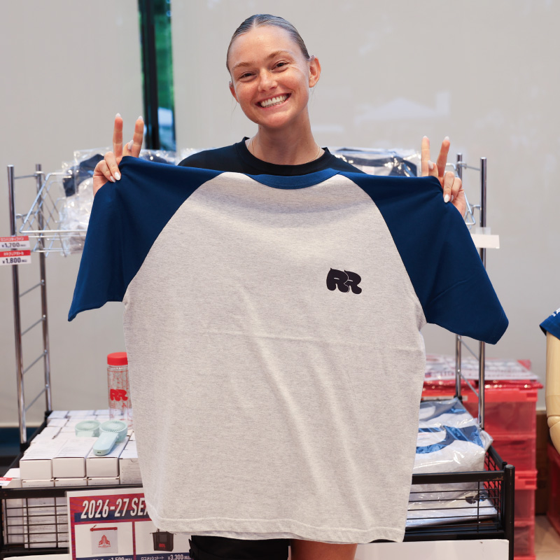Hi-STANDARD ラグランTシャツ RED ROCKETS GEAR STORE】