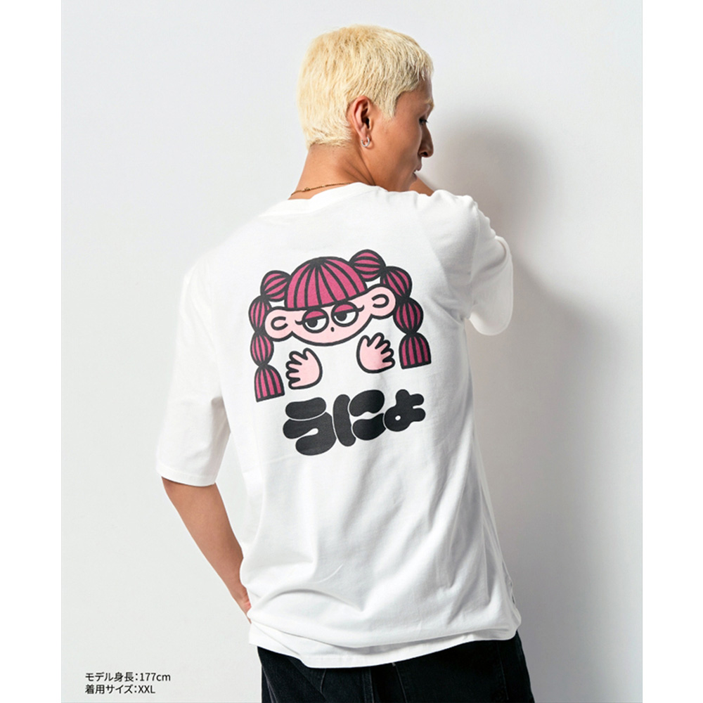 渡辺直美in東京ドーム　うにょ　 ちょくみ〜ず　 Ｔシャツ【Ｌ】　芝山綾乃 Tシャツ(NW×芝山綾乃)【EVENT SHOP by FANY】