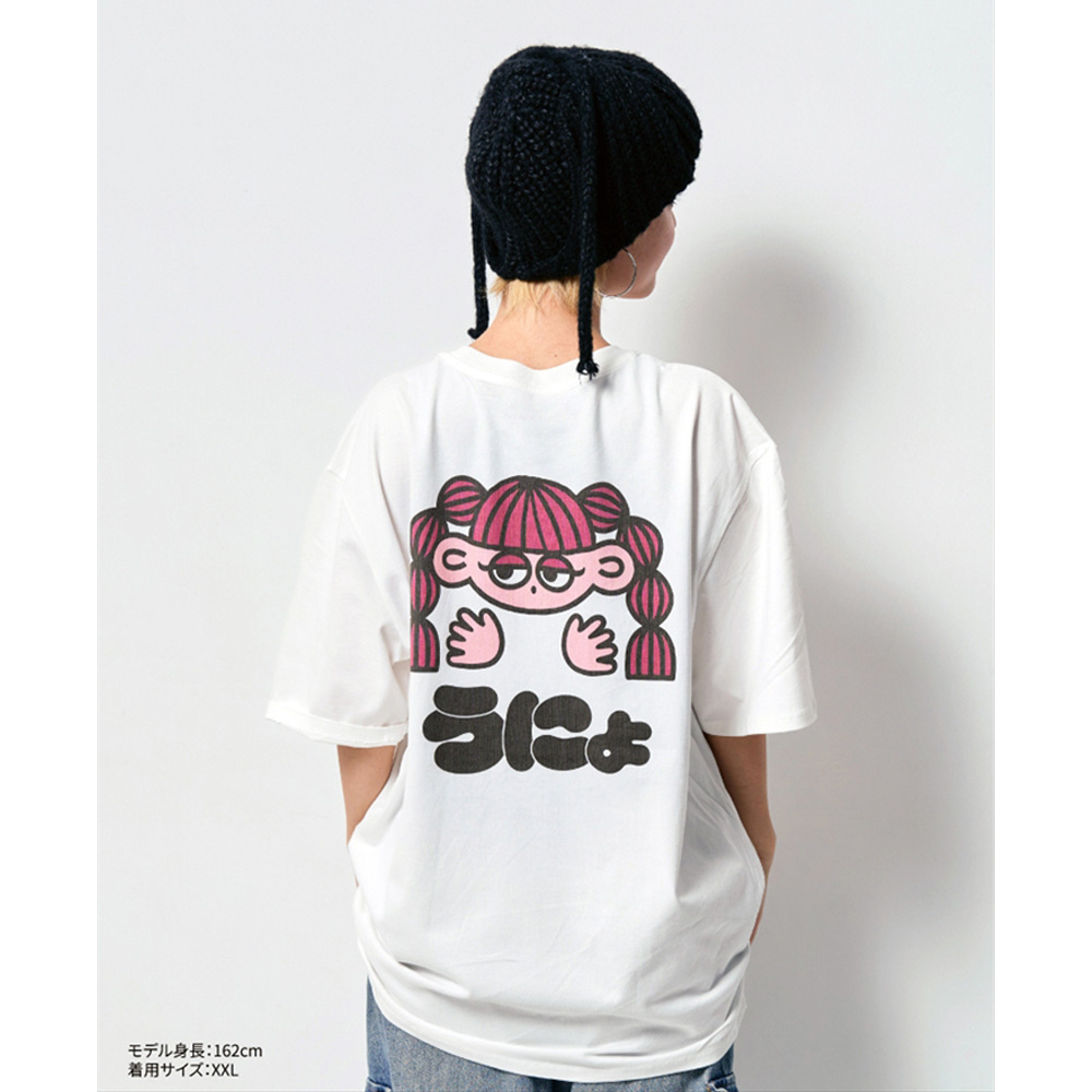 渡辺直美in東京ドーム　うにょ　 Ｔシャツ【Ｌ】　芝山綾乃 Tシャツ(NW×芝山綾乃)【EVENT SHOP by FANY】