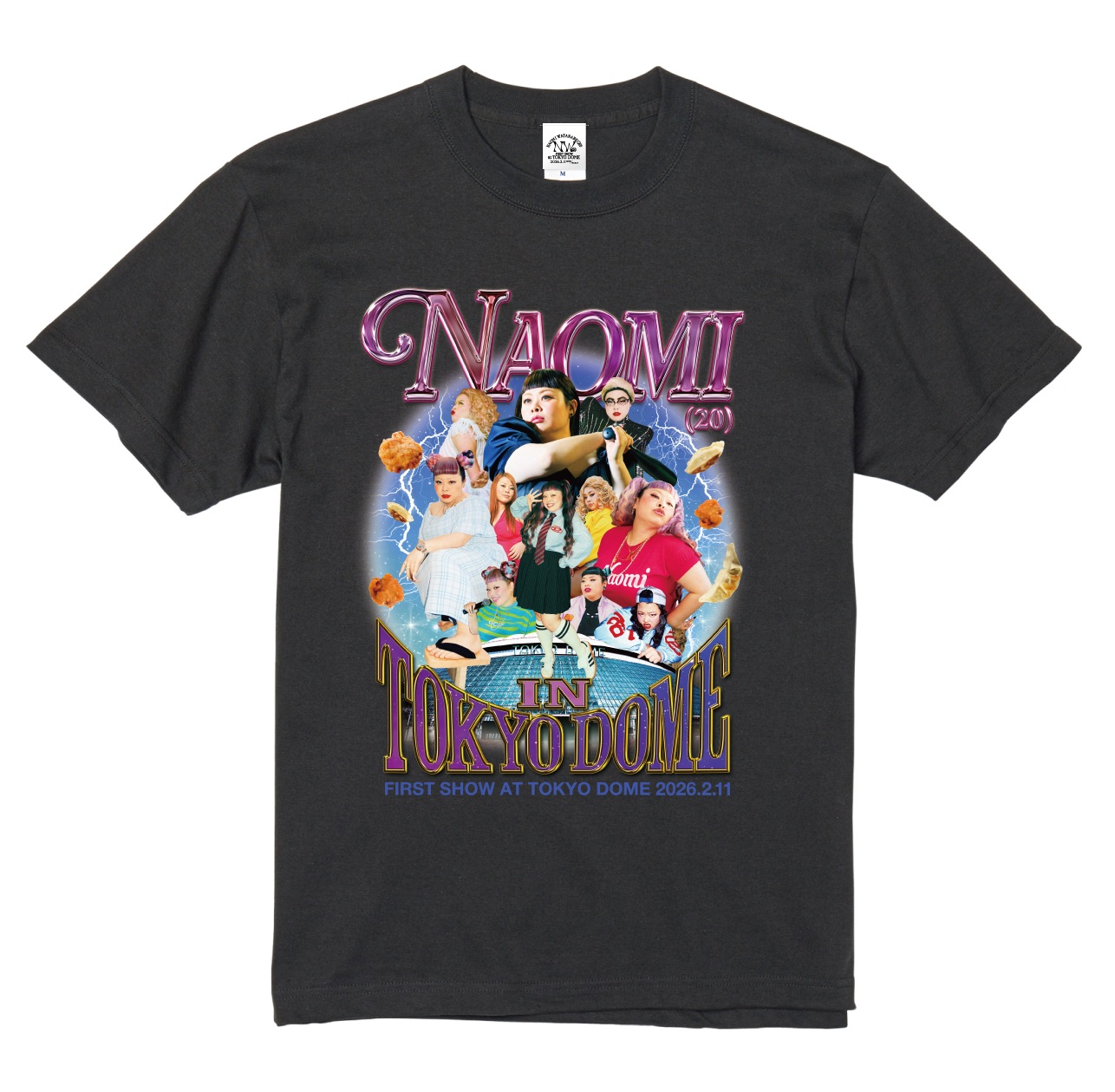 ハ*ナ様 【新品・未開封】渡辺直美 (20) in 東京ドームTシャツ Mサイズ 2026年2月19日(木) 18:00～『渡辺直美 (20) in 東京ドーム』グッズ事後