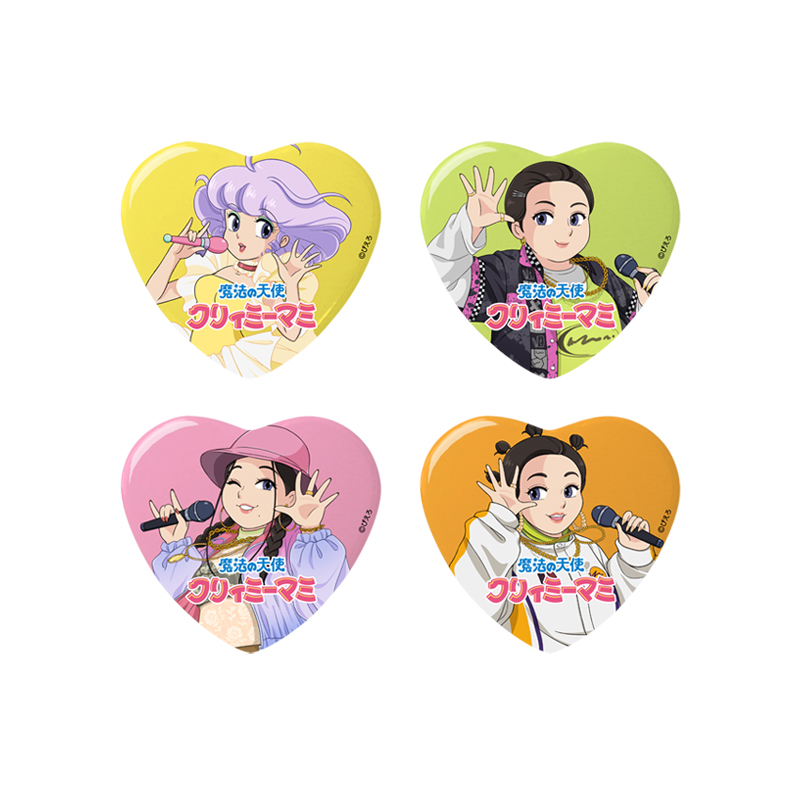 クリィミーマイムーハート缶バッジセット(4個)【EVENT SHOP by FANY】