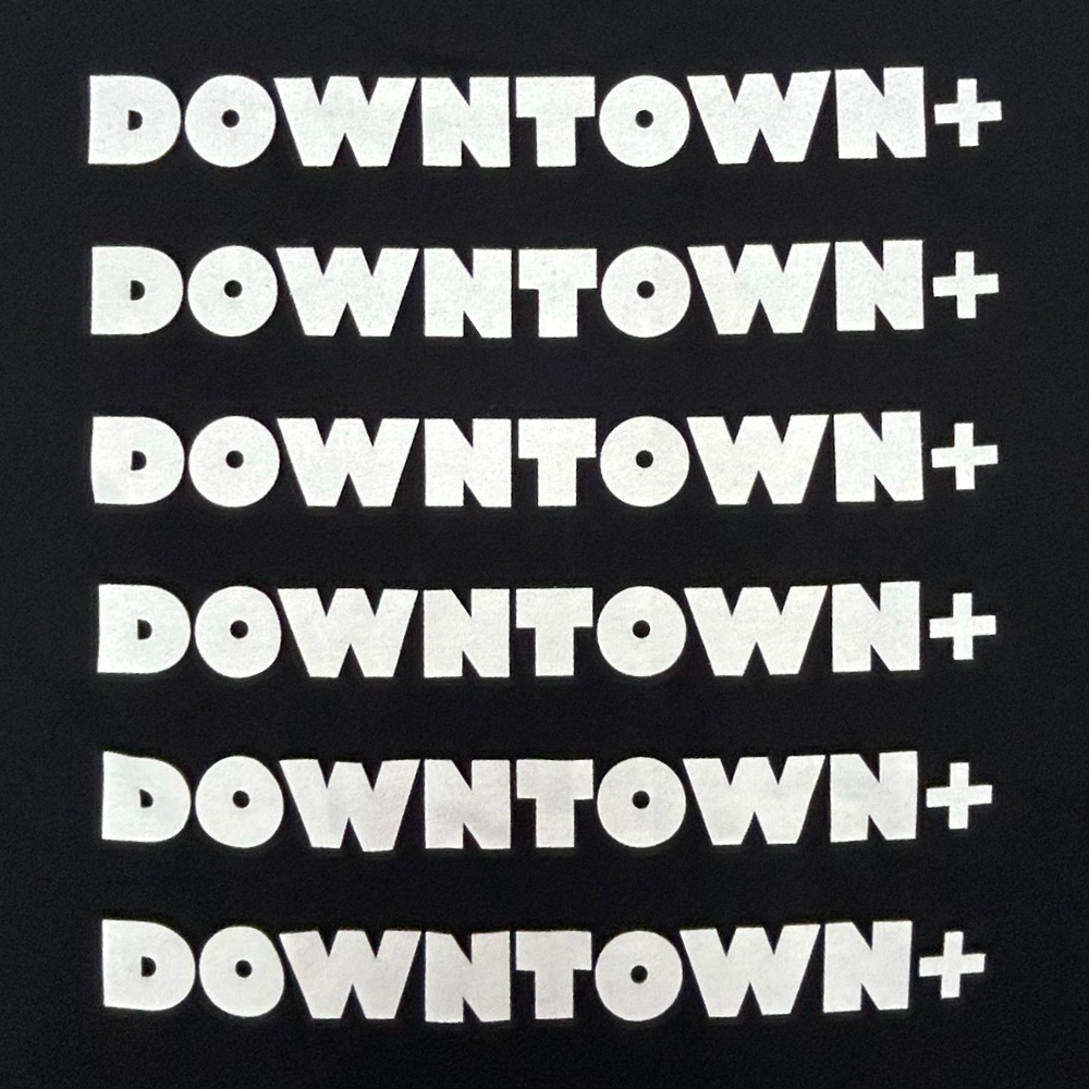 TANGTANGコラボTシャツ 浜田ver.(ブラック)【DOWNTOWN+公式グッズ