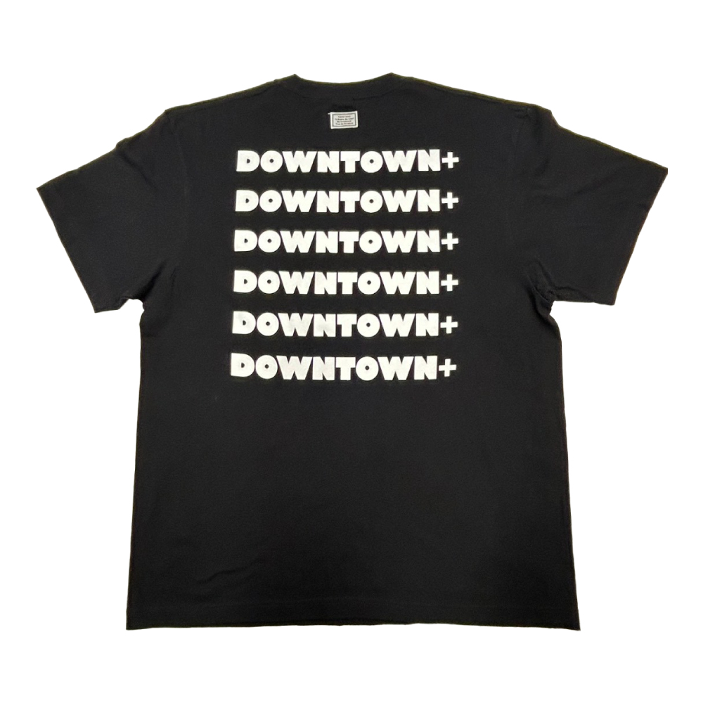DOWN TOWN　ダウンタウン　Tシャツ TANGTANGコラボTシャツ 浜田ver.(ブラック)【DOWNTOWN+公式グッズ