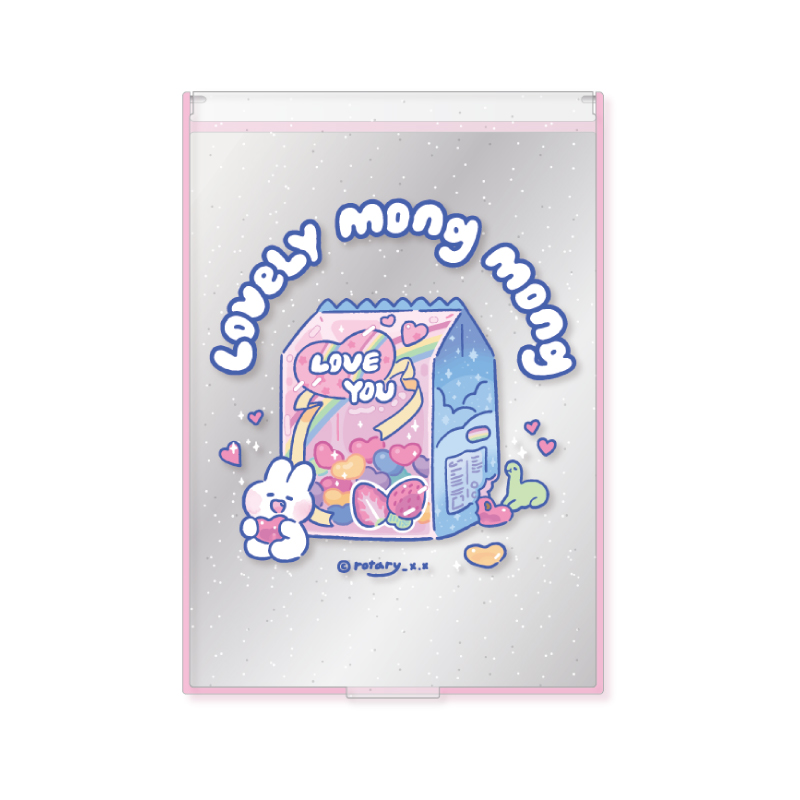 シャカシャカポーチ Lovely MongMong【marimo craft ONLINE SHOP】
