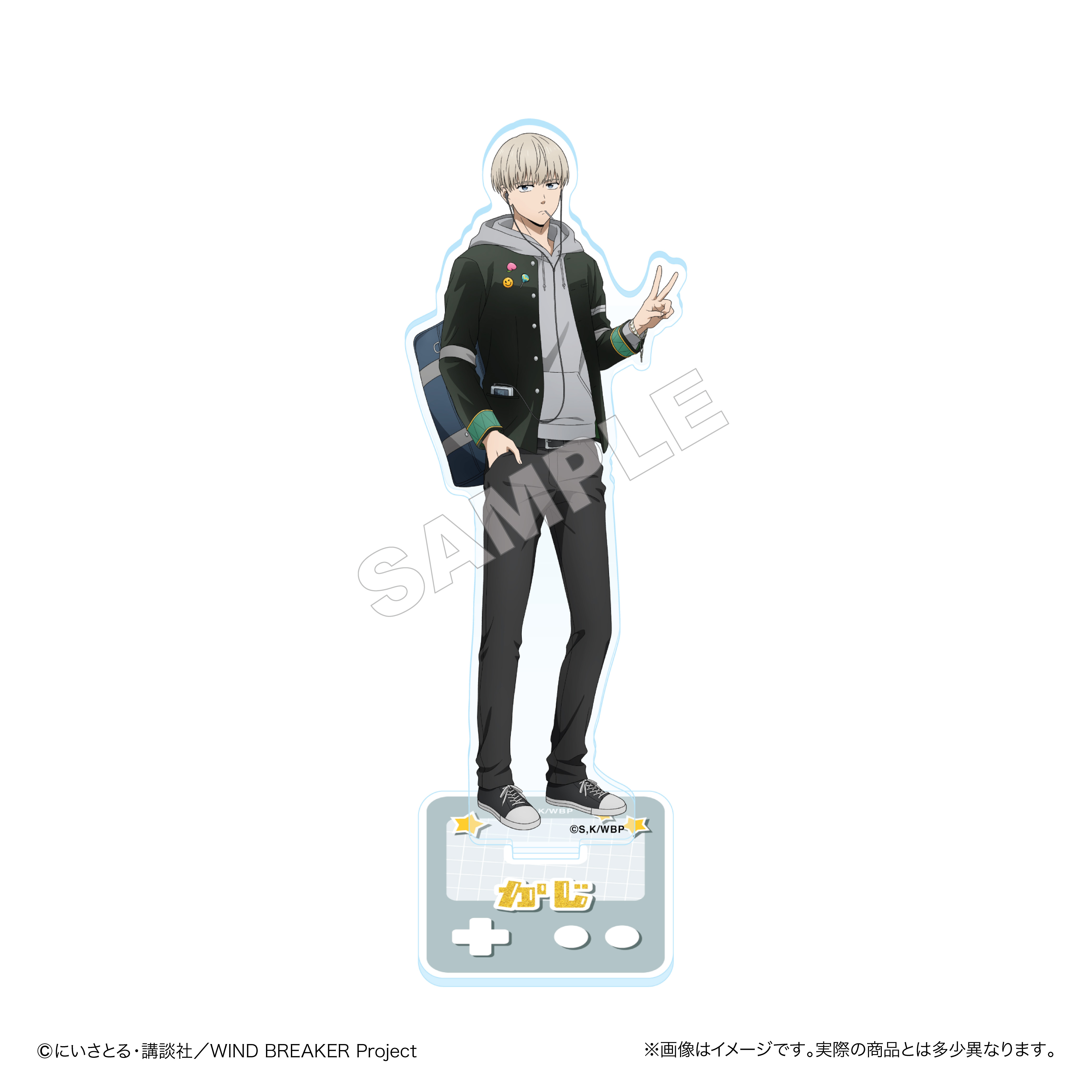 WIND BREAKER 梶蓮 くじメイト 缶バッジ アクスタ アクリルスタンド 梶 蓮 WIND BREAKER【marimo craft ONLINE SHOP】
