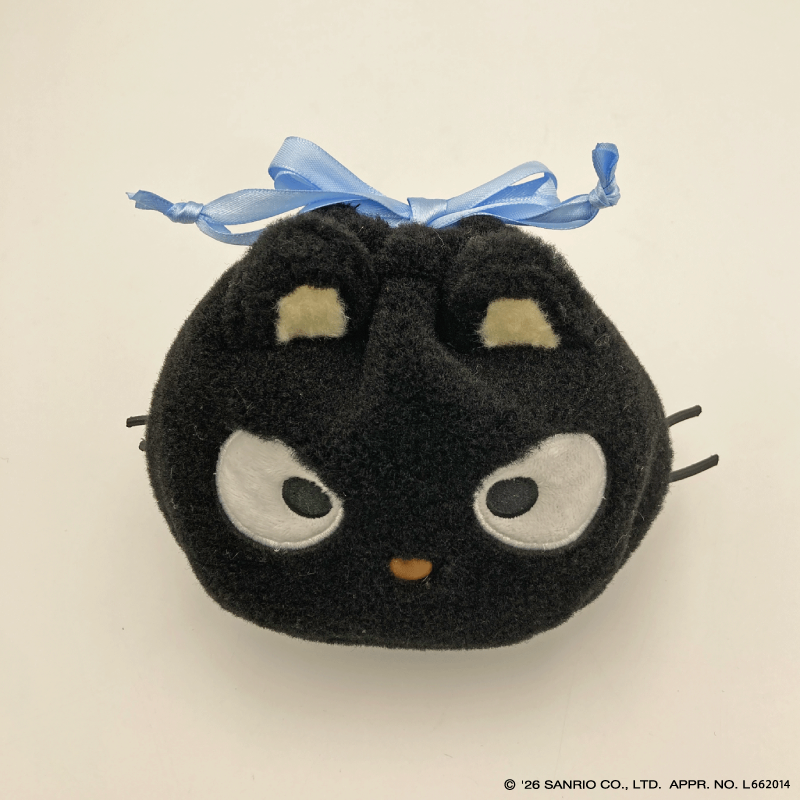 ボアフェイス巾着 チョコキャット【marimo craft ONLINE SHOP】
