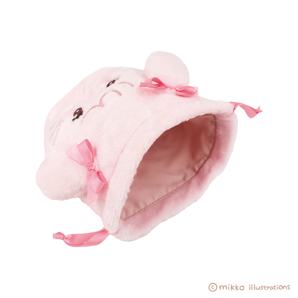 フェイス巾着 キャミ― mikko illustrations【marimo craft