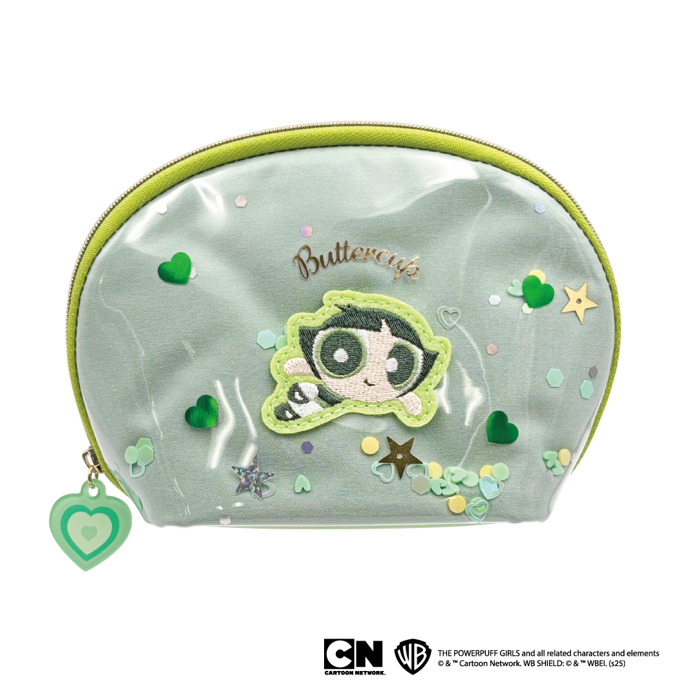シャカシャカラウンドポーチ バターカップ パワーパフ ガールズ