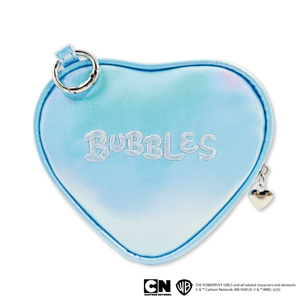 オーロラハートハート型コインポーチ バブルス パワーパフ ガールズ【marimo craft ONLINE SHOP】