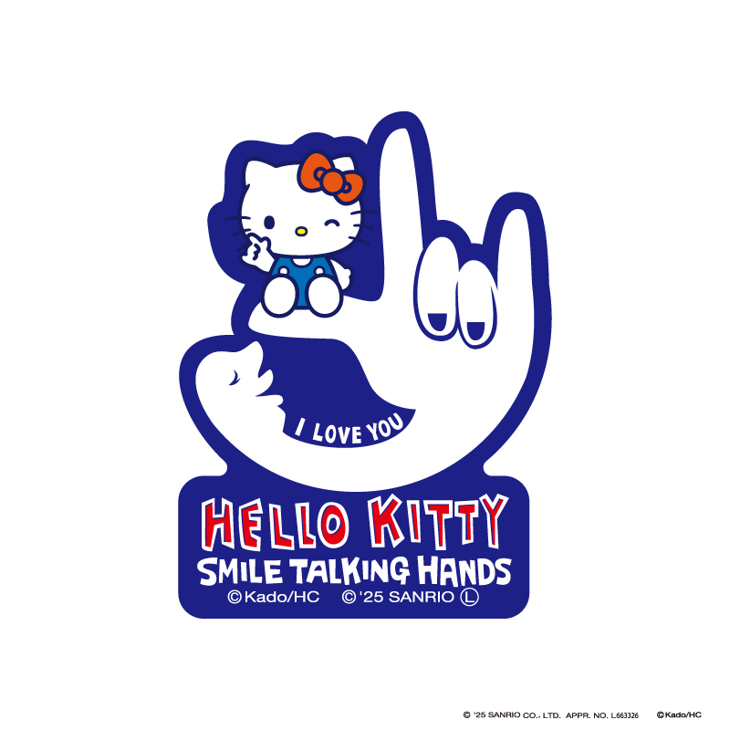 HELLO KITTY × SMILE TALKING HANDS