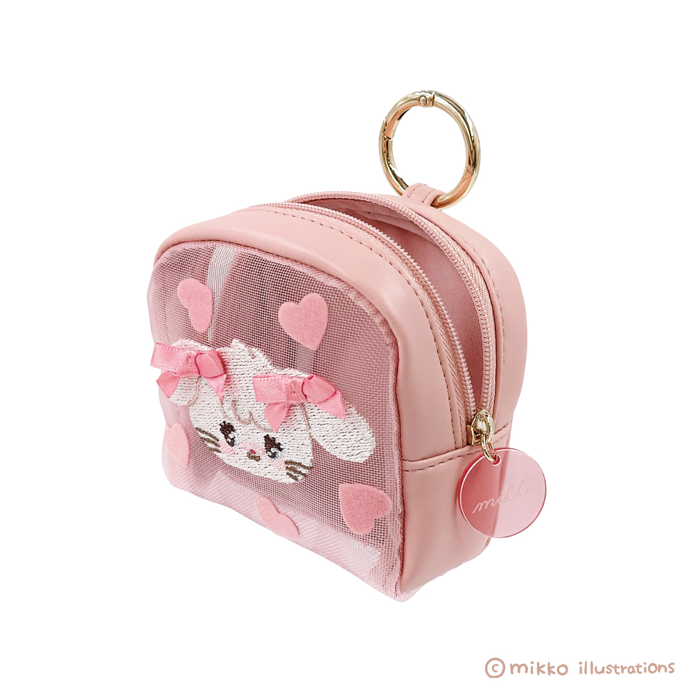 mikko ロフト ポーチ キャミー ミニボストンポーチ キャミーちゃん mikko illustrations