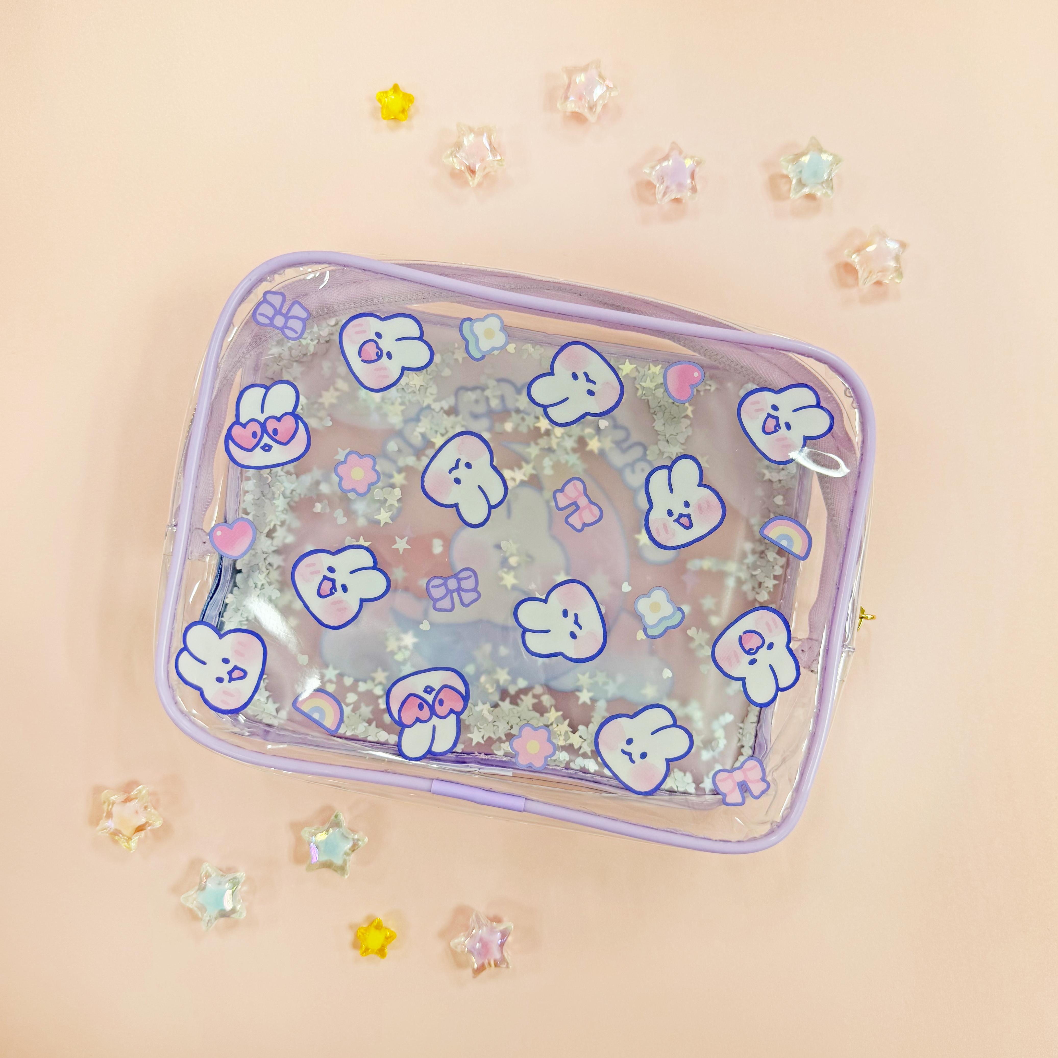 シャカシャカポーチ Lovely MongMong【marimo craft ONLINE SHOP】