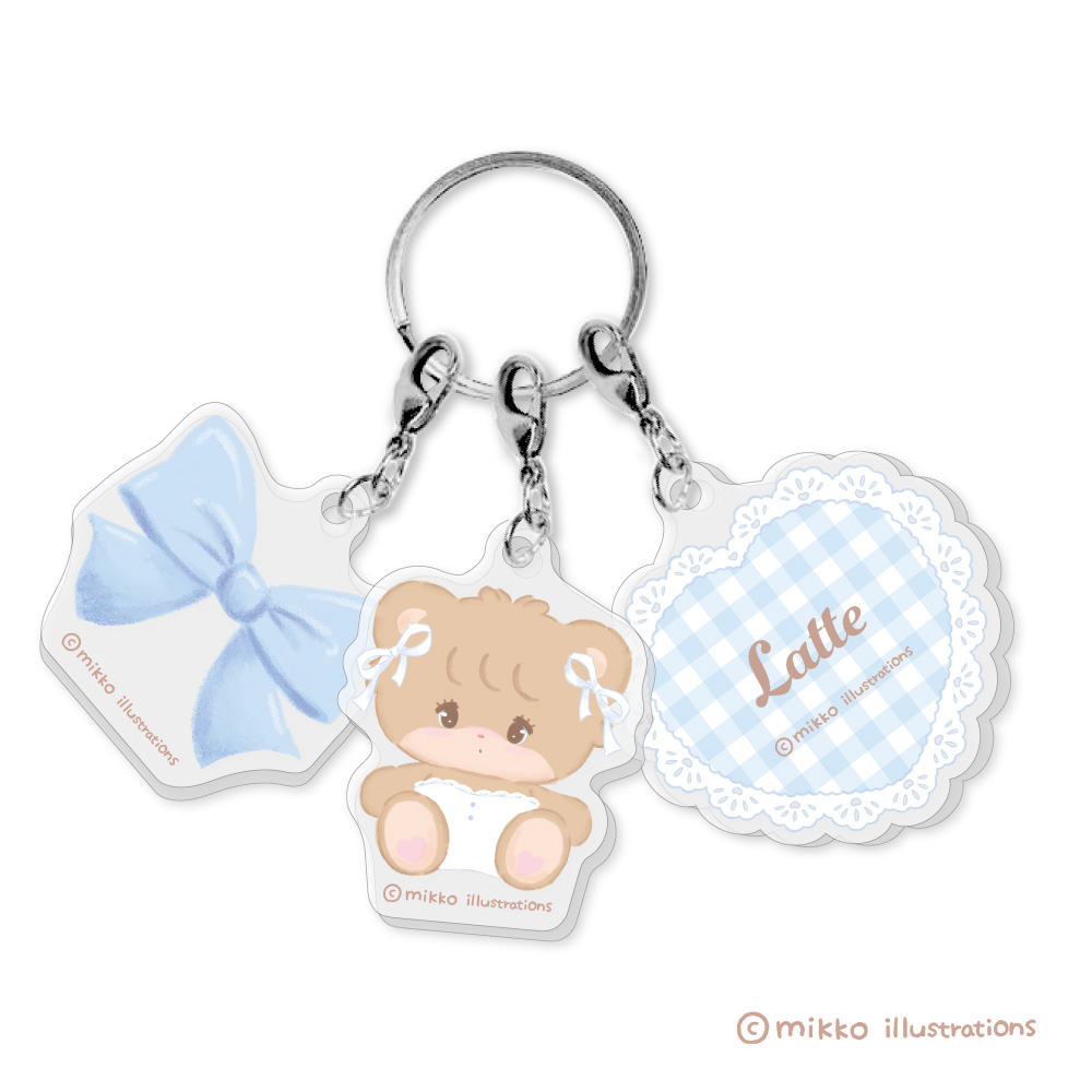 mikko アクリルキーホルダー セット MDS BtoB |#funbox(国内販売のみ） キーホルダー アクリル