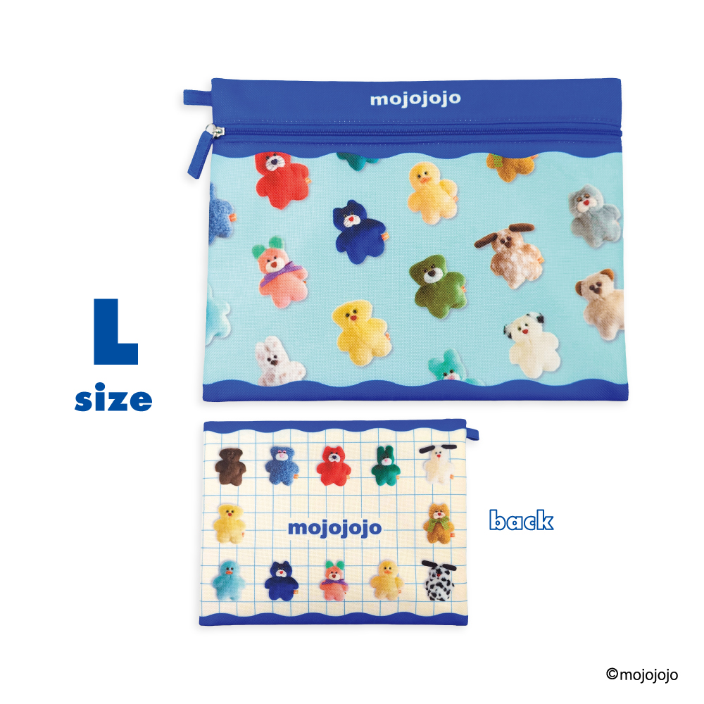 3連ポーチ mojojojo【marimo craft ONLINE SHOP】