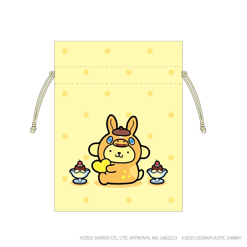 FEILER ポムポムプリン巾着 巾着S（ポムポムプリン） | バースデイ