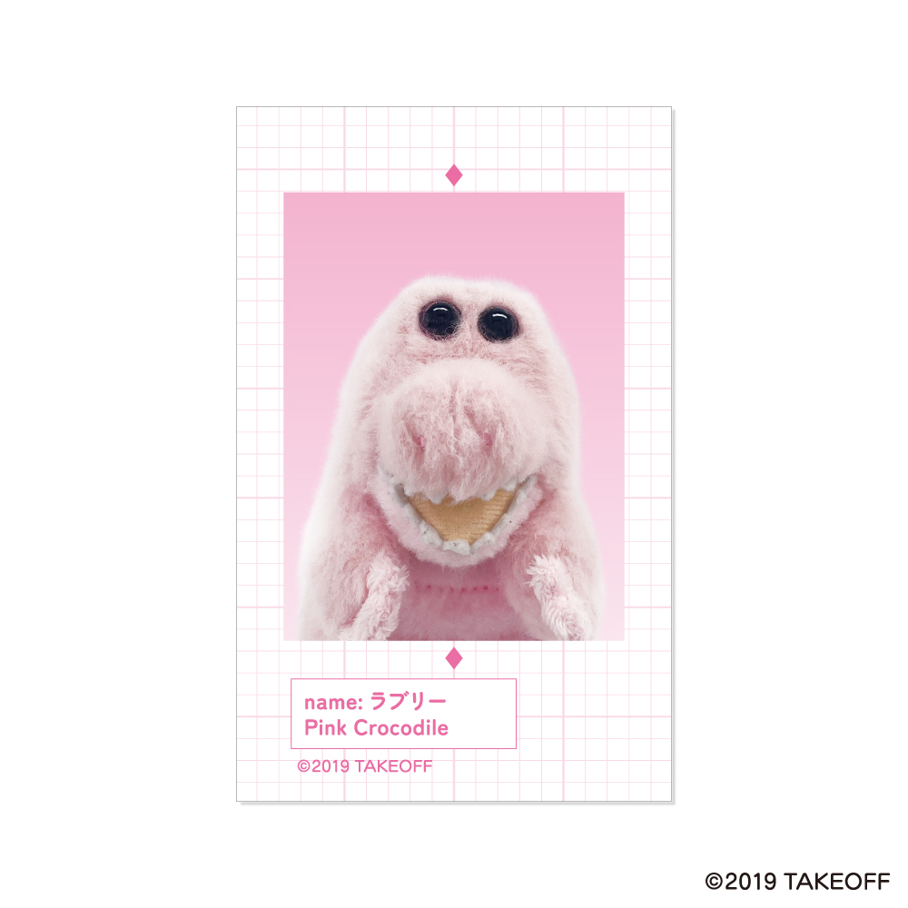 証明写真風ステッカー ラブリー ワーリーフレンズ【marimo craft